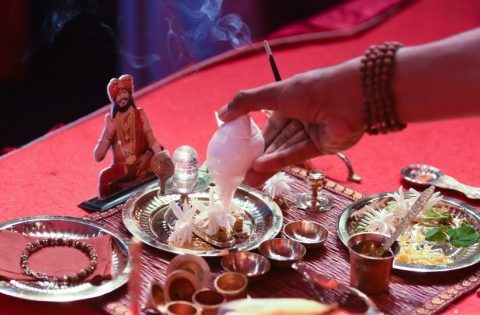 devotional home puja ritual